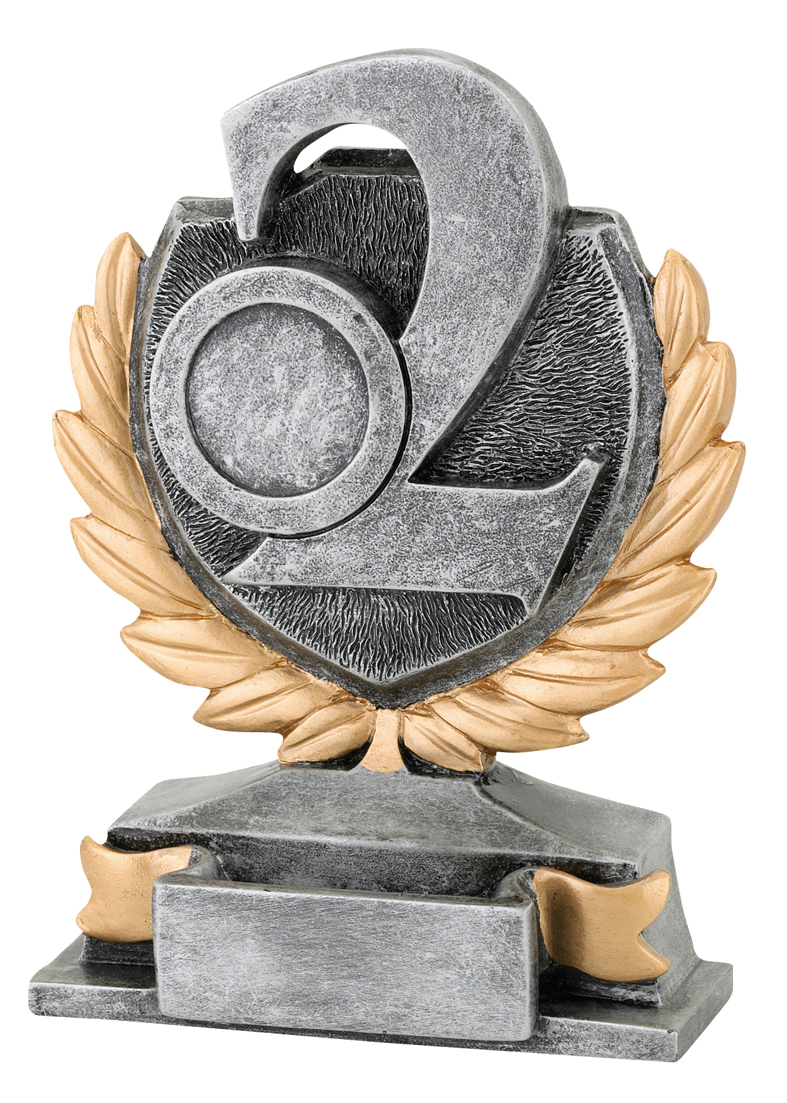 Neutraal NEUT-04 resin standaard Nr. 2 Zilver LAATSTE 9 OP=OP!!